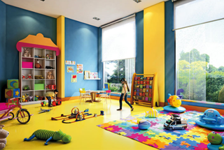 Roof Top Kids play Area